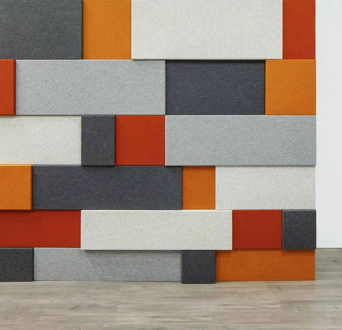 Fabric-Wrapped Wall Panel